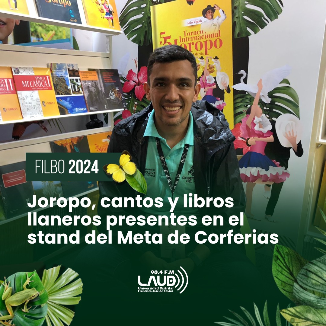 Imagen noticia Joropo, cantos y libros llaneros presentes en el stand del Meta en Corferias