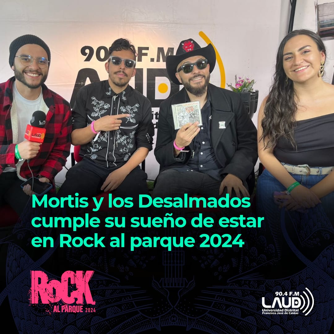 Imagen noticia Mortis y los Desalmados cumplen su sueño de llegar a Rock al Parque 2024