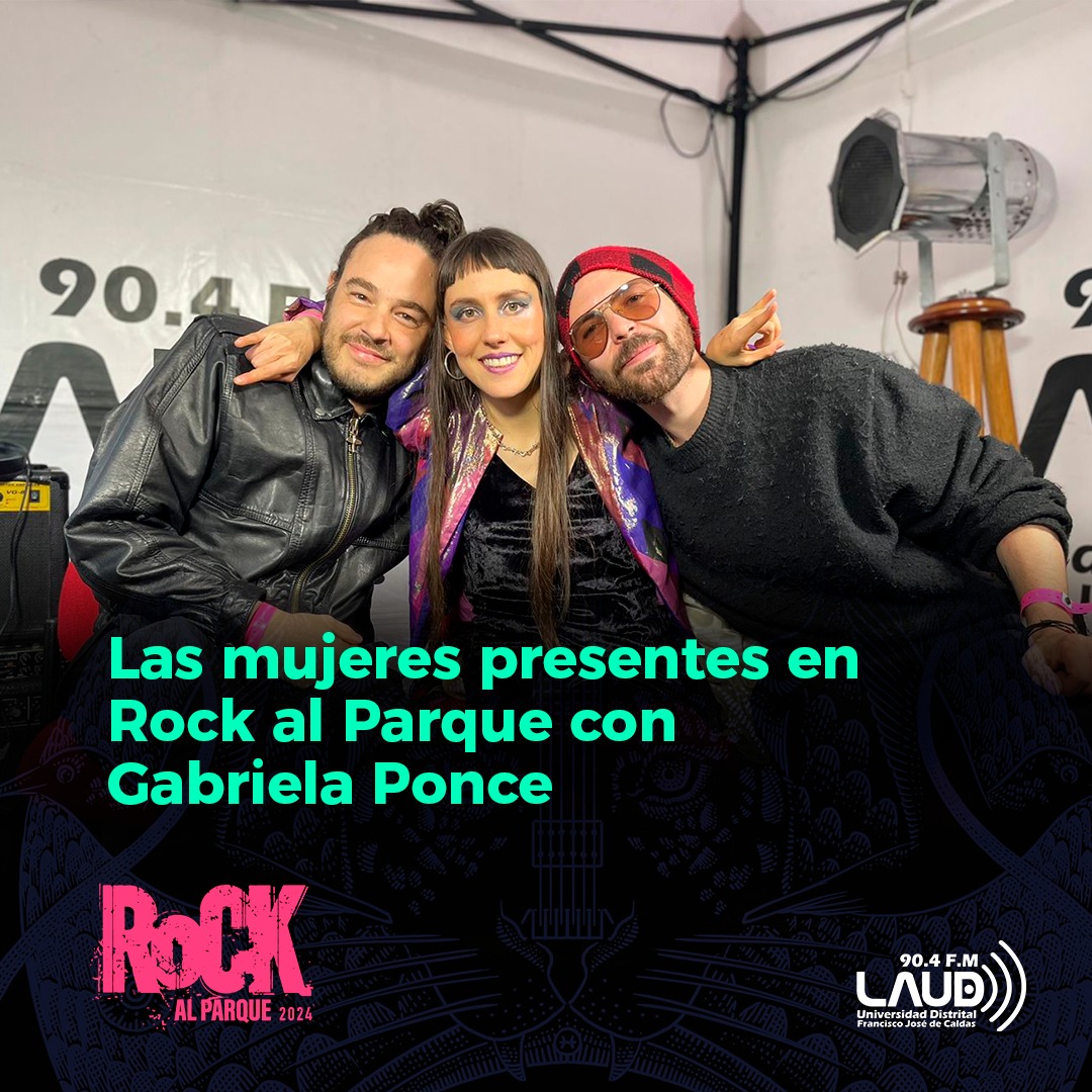 Imagen noticia Las mujeres presentes en Rock al Parque con Gabriela Ponce