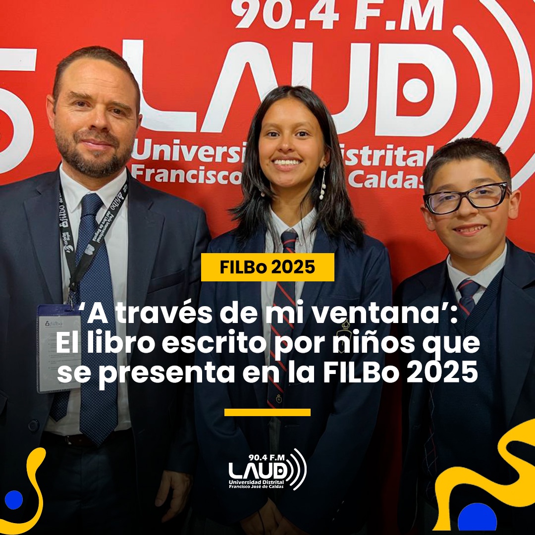 Imagen noticia ‘A través de mi ventana’: El libro escrito por niños que se presenta en la FILBo 2025