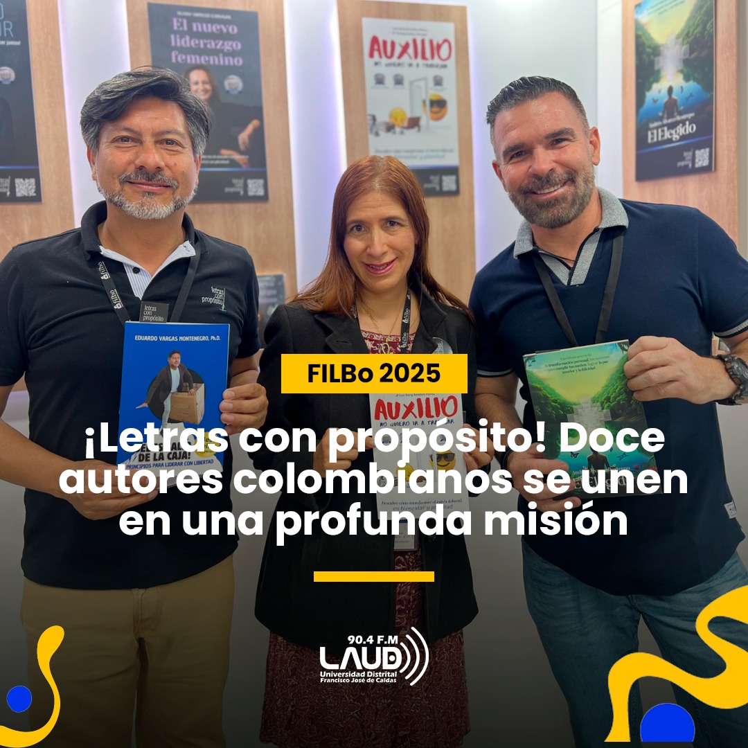 Imagen noticia ¡Letras con propósito! Doce autores colombianos se unen en una profunda misión