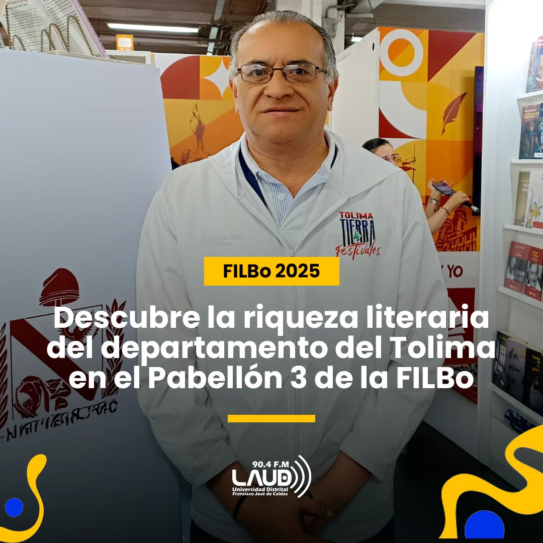 Imagen noticia Descubre la riqueza literaria del departamento del Tolima en el Pabellón 3 de la FILBo
