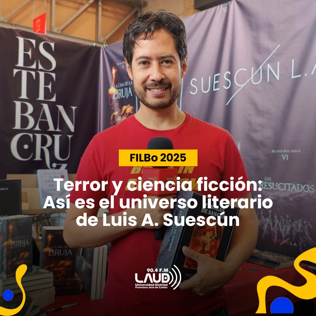 Imagen noticia Terror y ciencia ficción: Así es el universo literario de Luis A. Suescún