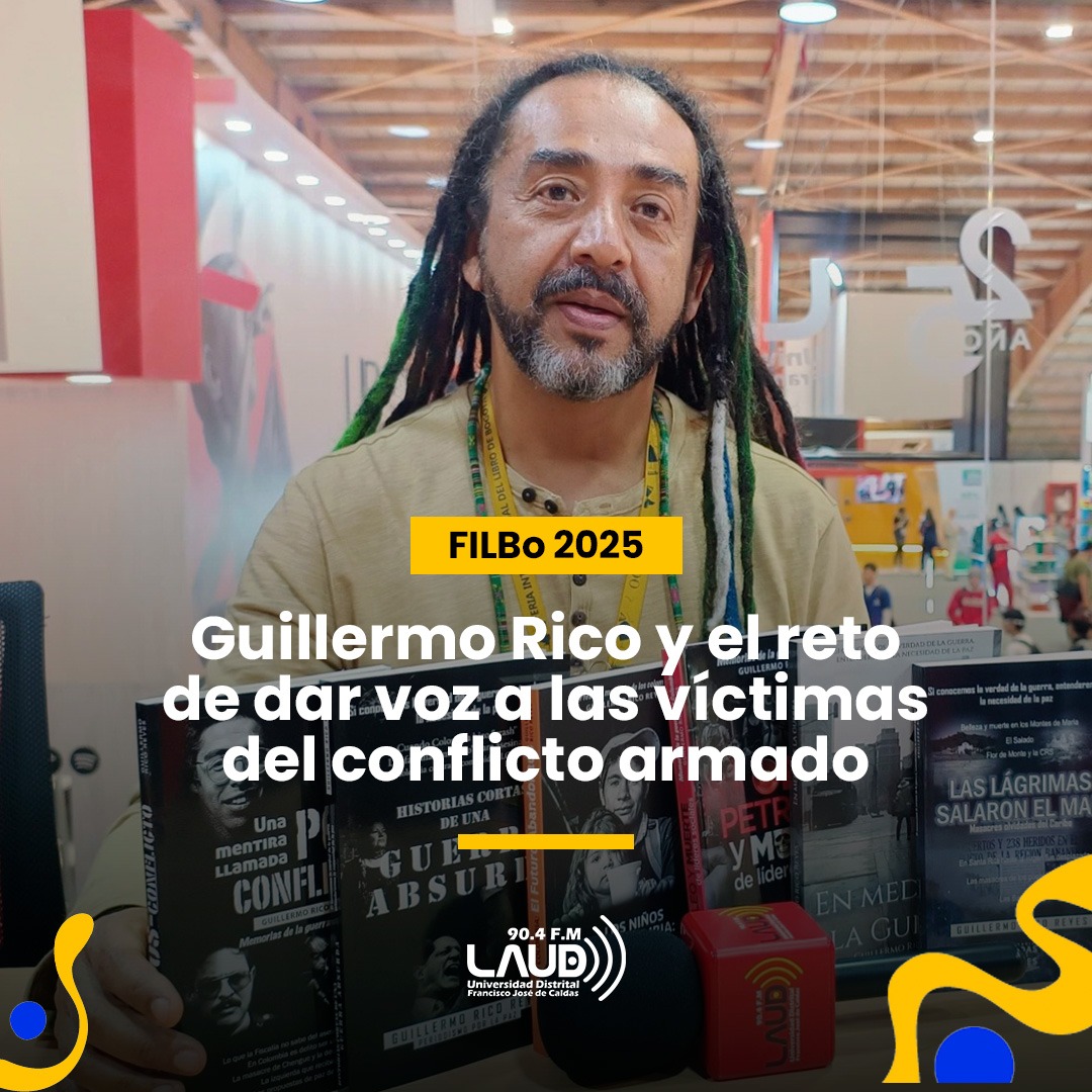 Imagen noticia Guillermo Rico y el reto de dar voz a las víctimas del conflicto armado