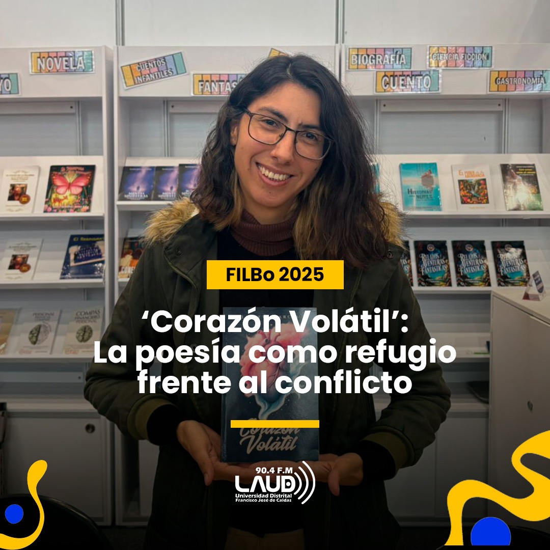 Imagen noticia ‘Corazón Volátil’: La poesía como refugio frente al conflicto