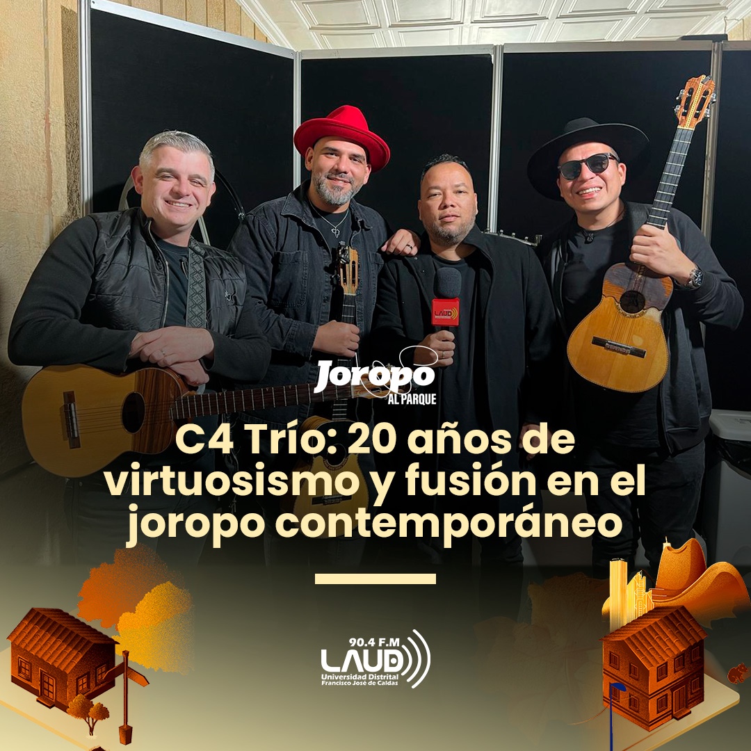Imagen noticia C4 Trío: 20 años de virtuosismo y fusión en el joropo contemporáneo