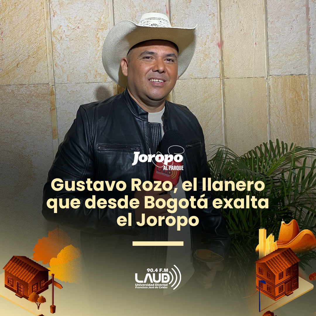 Imagen noticia Gustavo Rozo, el llanero que desde Bogotá exalta el Joropo 