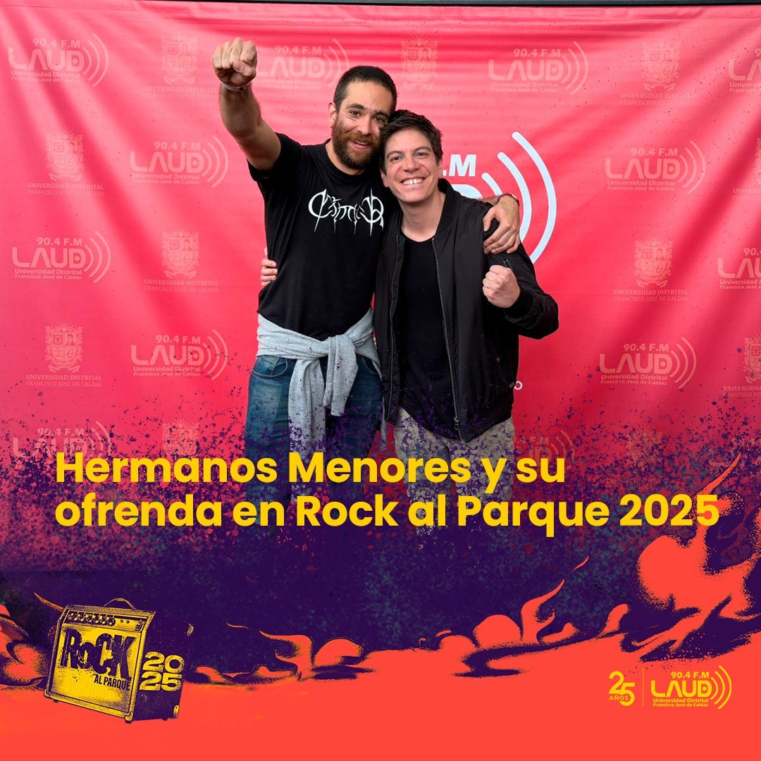 Imagen noticia Hermanos Menores y su ofrenda en Rock al Parque 2025