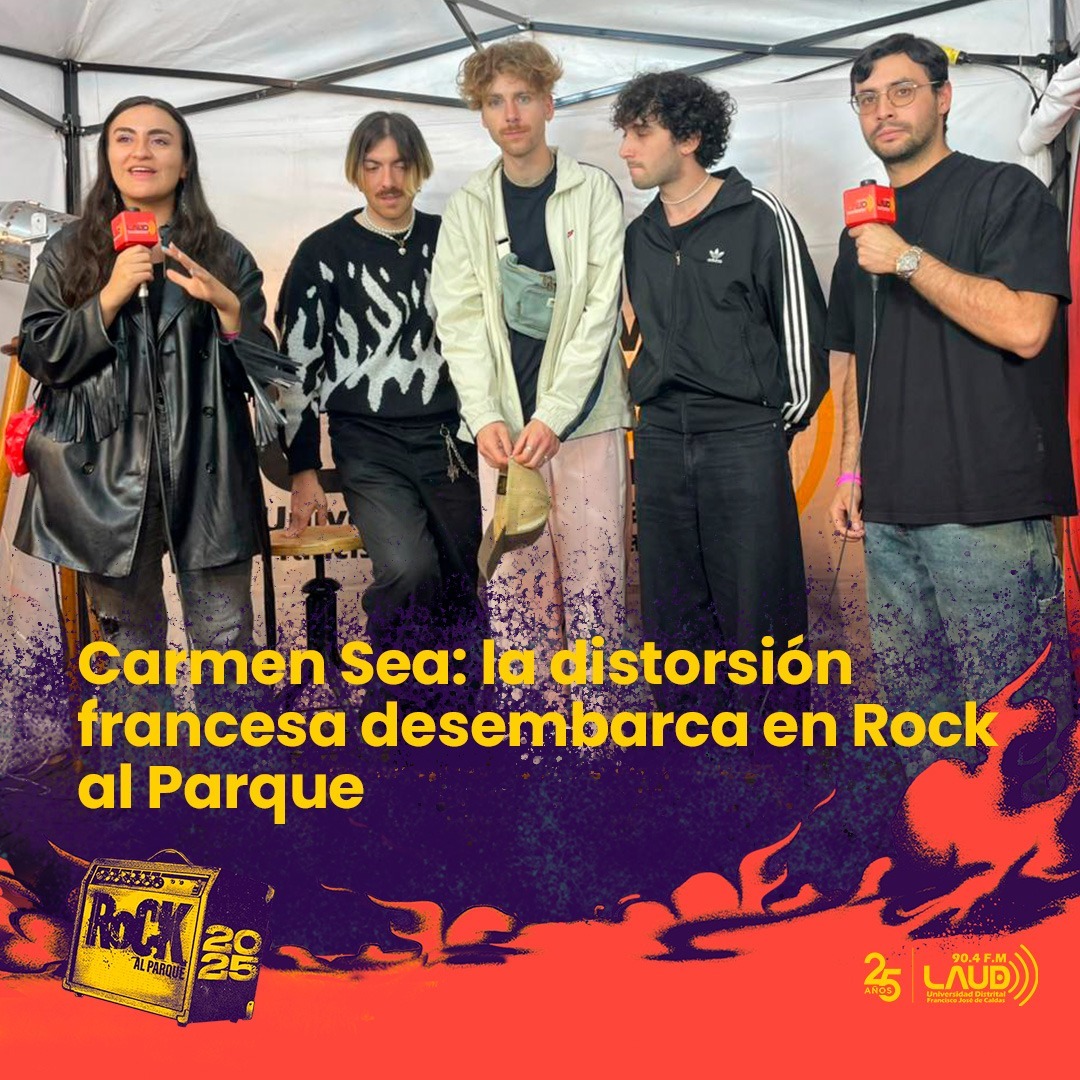 Imagen noticia Carmen Sea: la distorsión francesa desembarca en Rock al Parque