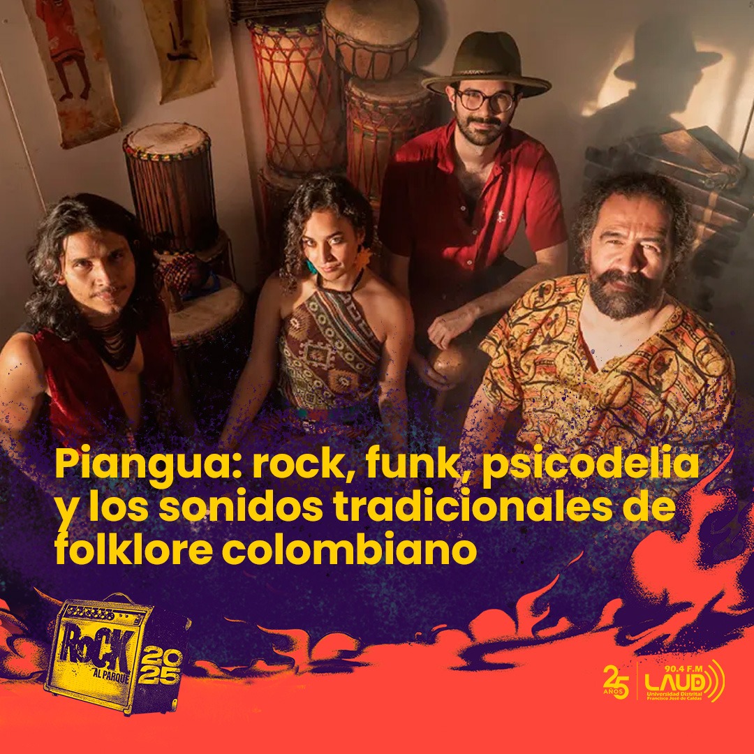 Imagen noticia Piangua: rock, funk, psicodelia y los sonidos tradicionales de folklore colombiano