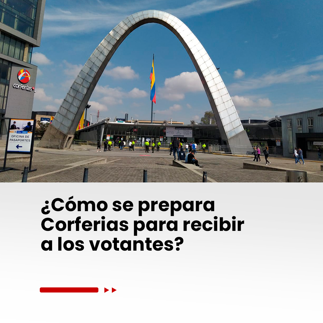 Imagen noticia ¿Cómo se prepara Corferias para recibir a los votantes?