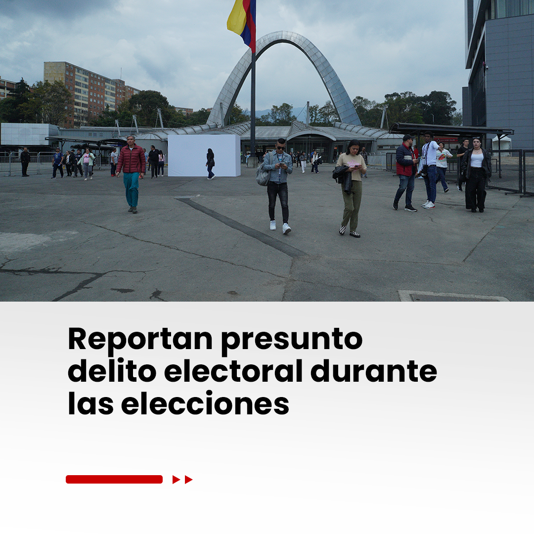 Imagen noticia Reportan presunto delito electoral durante las elecciones