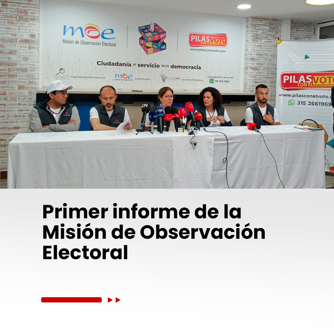 Imagen noticia Primer informe de la Misión de Observación Electoral 
