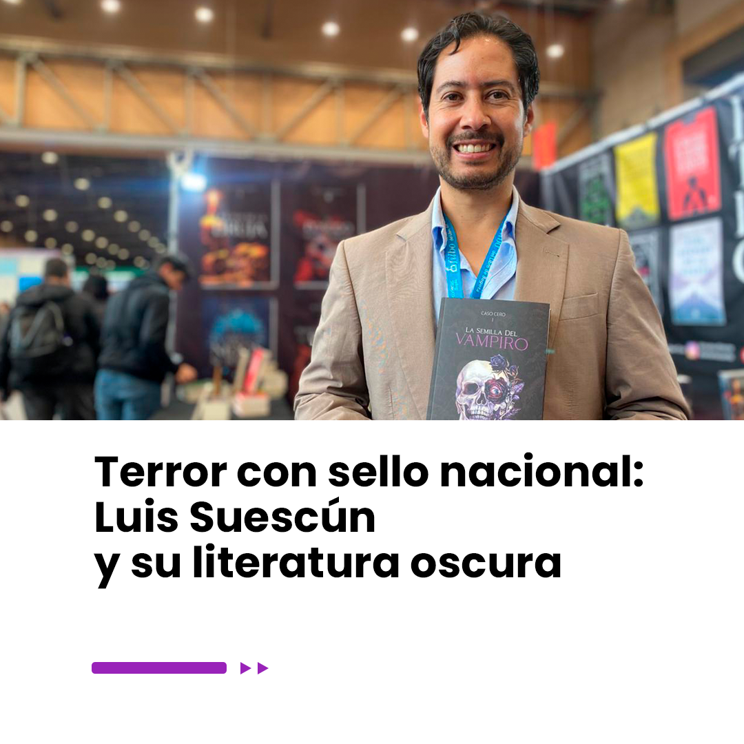 Imagen noticia Terror con sello nacional: Luis Suescún y su literatura oscura