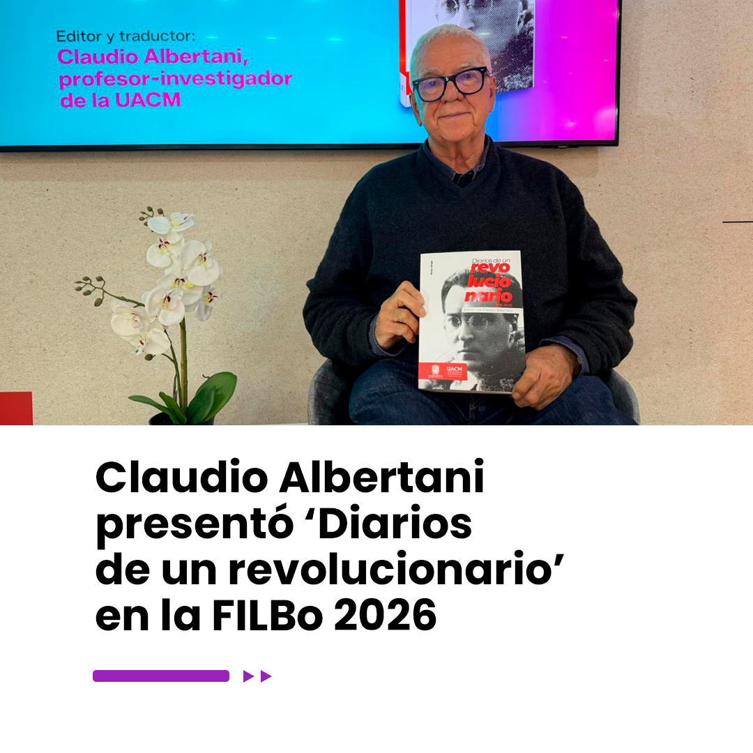 Imagen noticia Claudio Albertani presentó ‘Diarios de un revolucionario’ en la FILBo 2026