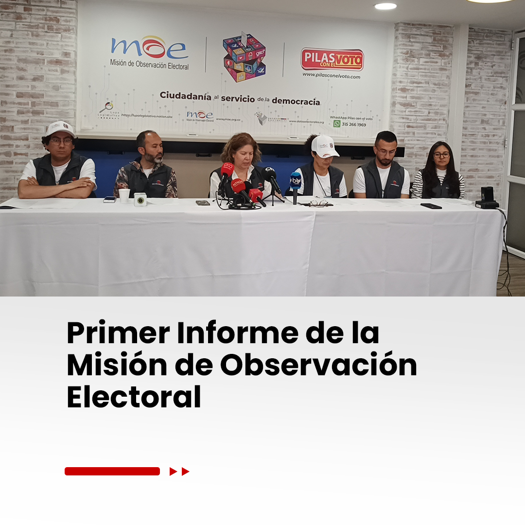 Imagen noticia Primer Informe de la Misión de Observación Electoral