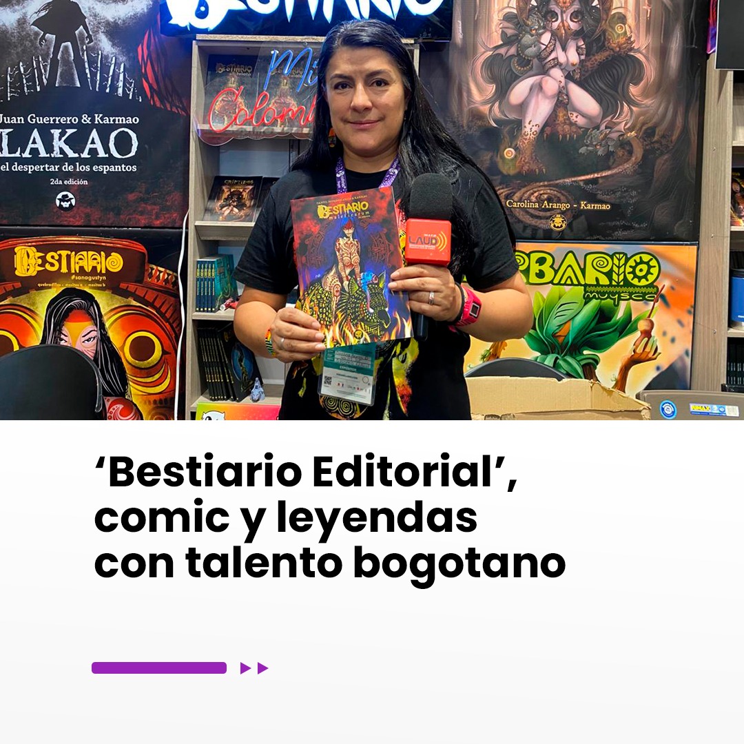 Imagen noticia ‘Bestiario Editorial’, comic y leyendas con talento bogotano