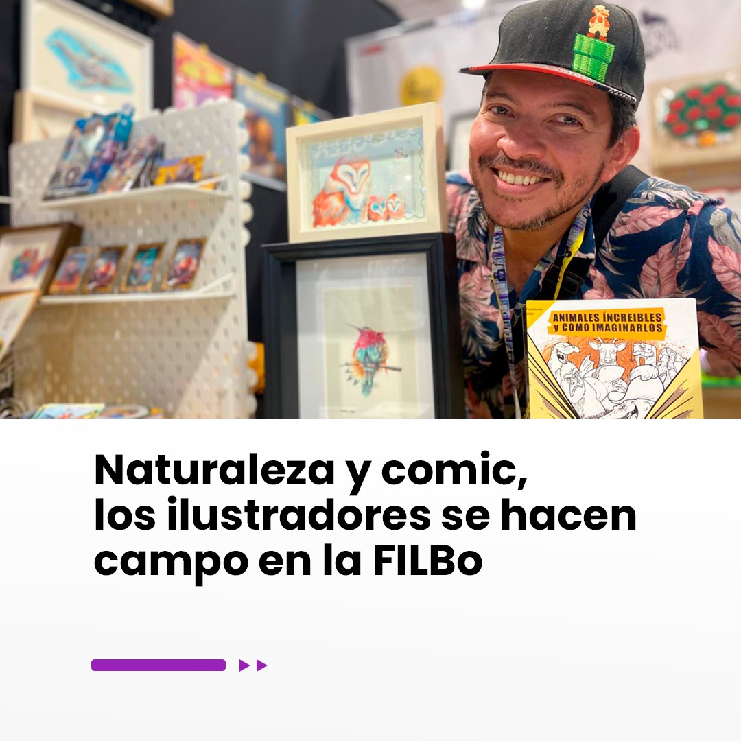 Imagen noticia Naturaleza y comic, los ilustradores se hacen campo en la FILBo