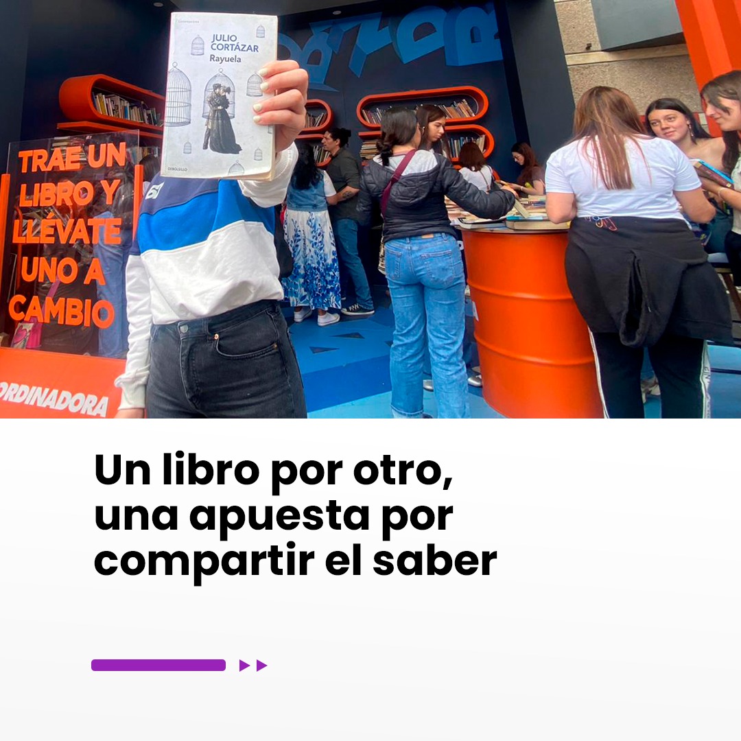 Imagen noticia Un libro por otro, una apuesta por compartir el saber