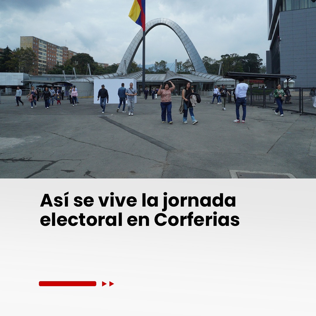 Imagen noticia Así se vive la jornada electoral en Corferias