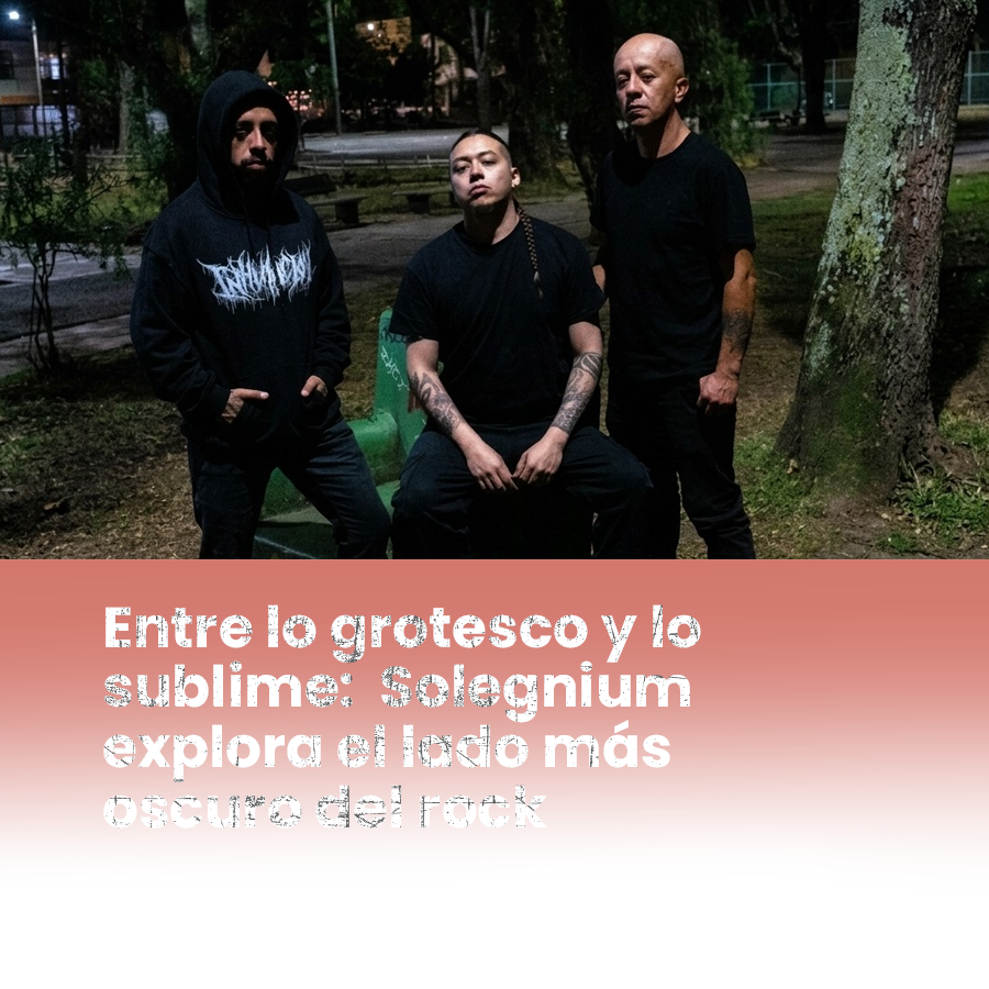 Imagen noticia Entre lo grotesco y lo sublime:  Solegnium explora el lado más oscuro del rock 