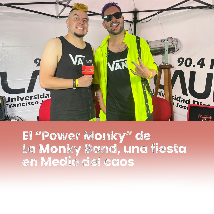 Imagen noticia  El “Power Monky” de La Monky Band, una fiesta en Medio del caos 