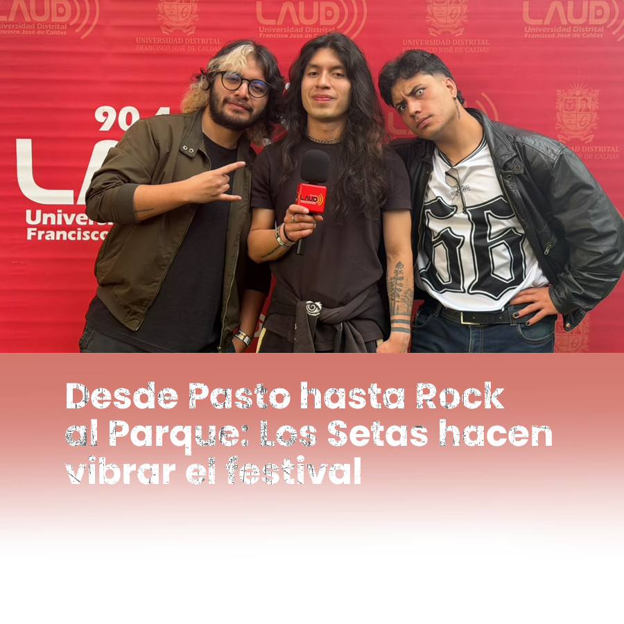 Imagen noticia Desde Pasto hasta Rock al Parque: Los Setas hacen vibrar el festival