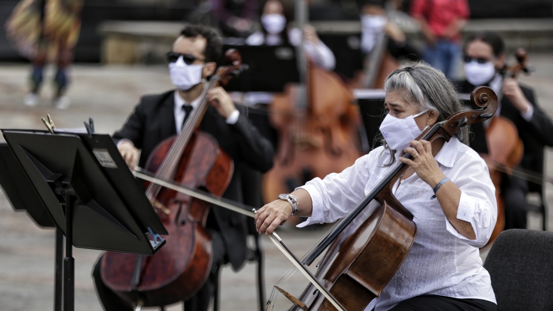 Imagen noticia Hhimno de Colombia propuesto por la Orquesta Filarmónica de Bogotá