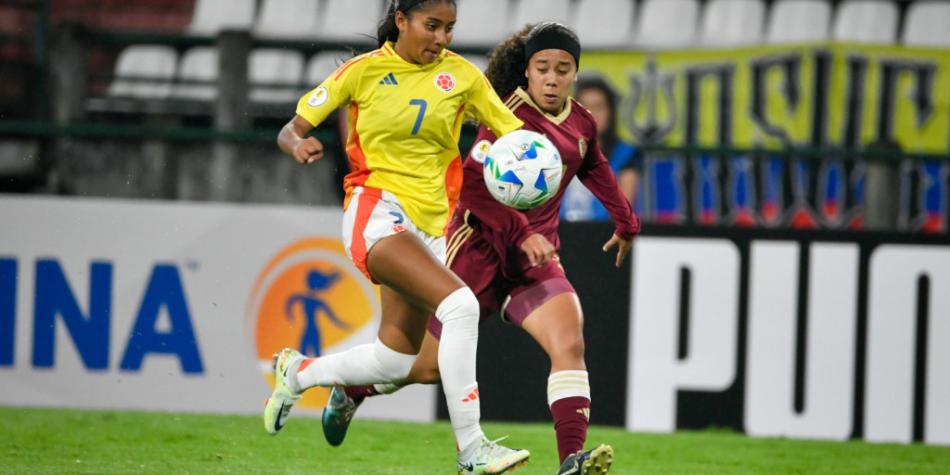 Imagen noticia Colombia avanza en el Sudamericano Sub-17 goleando a Venezuela