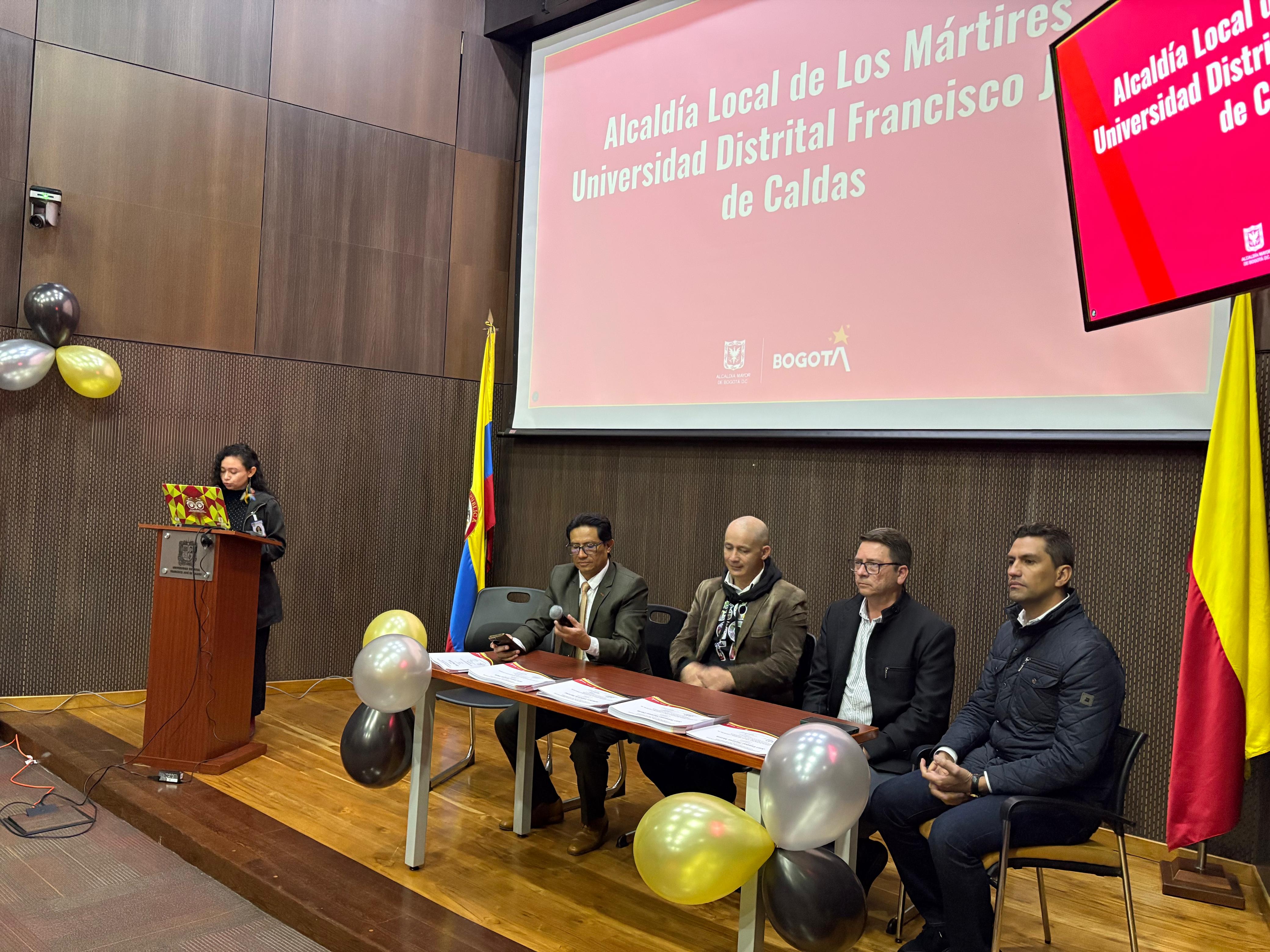 Imagen noticia Universidad Distrital firmó Convenio con el Fondo de Desarrollo de Los Mártires
