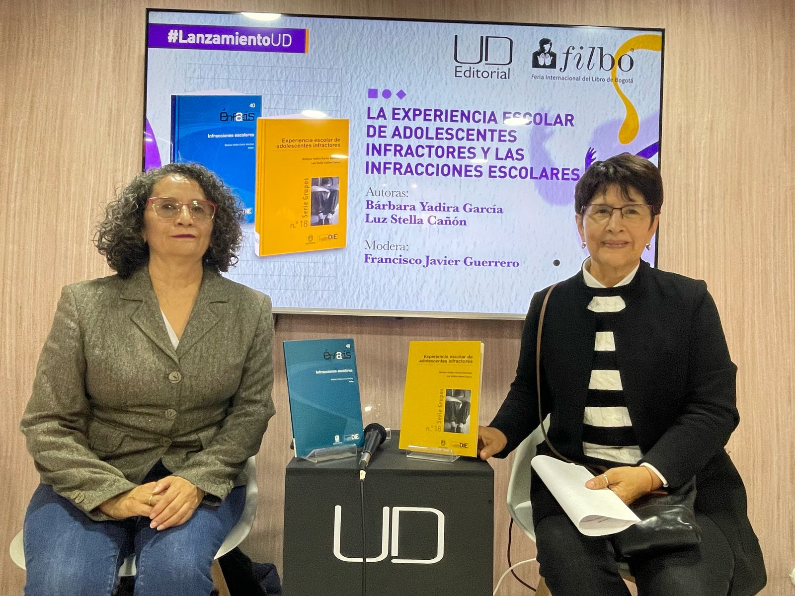 Imagen noticia Universidad Distrital lanza libros relacionados con infracciones escolares