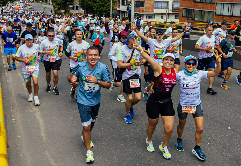 Imagen noticia La media maratón de Bogotá está de fiesta por sus 25 años “corriendo juntos”