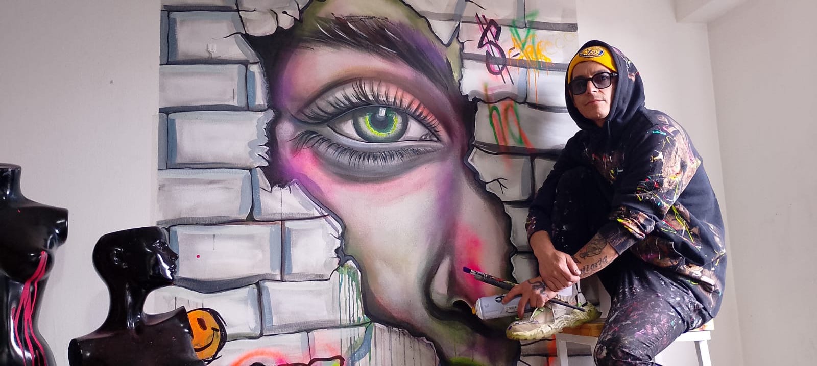 Imagen noticia Del tatuaje al lienzo: la transformación artística de Cetina.art