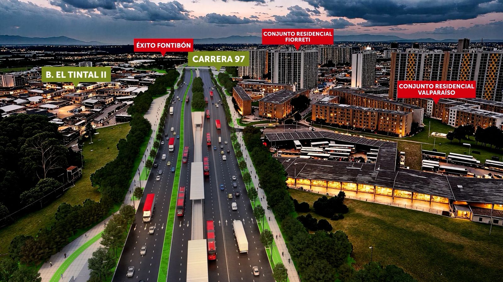 Imagen noticia  Distrito presentó el megaproyecto de La Nueva Calle 13