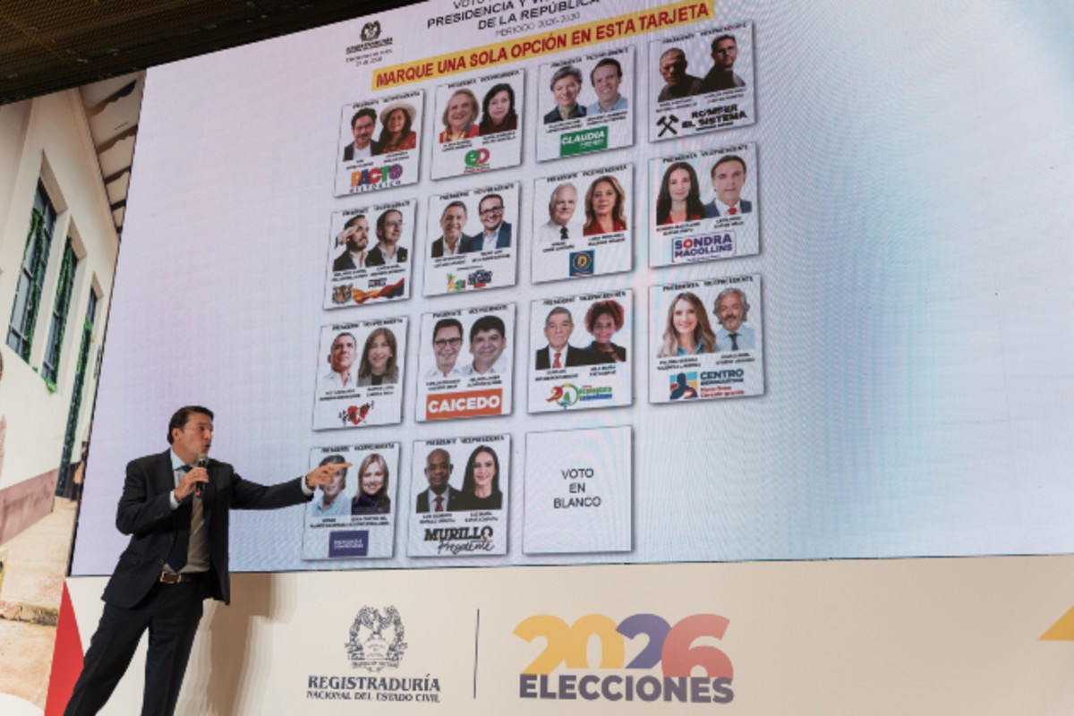 Imagen noticia ¡Atención! Así quedó el tarjetón para las Elecciones Presidenciales de mayo