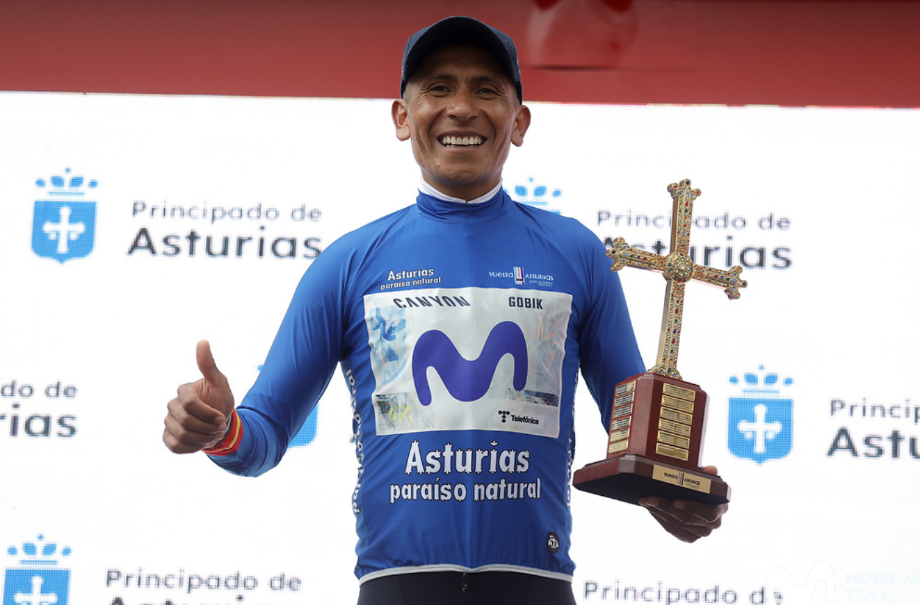 Imagen noticia Nairo Quintana hace historia: Tricampeón de la Vuelta a Asturias