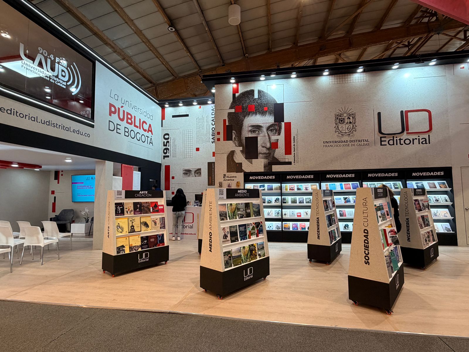 Imagen noticia Estas son las novedades de la Universidad Distrital en la FilBo 2026