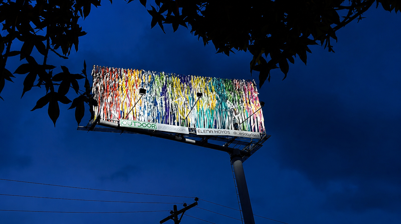 Imagen noticia Bogotá convierte sus vallas publicitarias en una gran galería al aire libre
