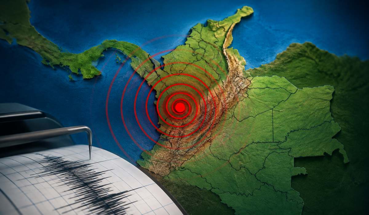 Imagen noticia Ondas sísmicas: Así se propagó el fuerte sismo de Chocó por Colombia