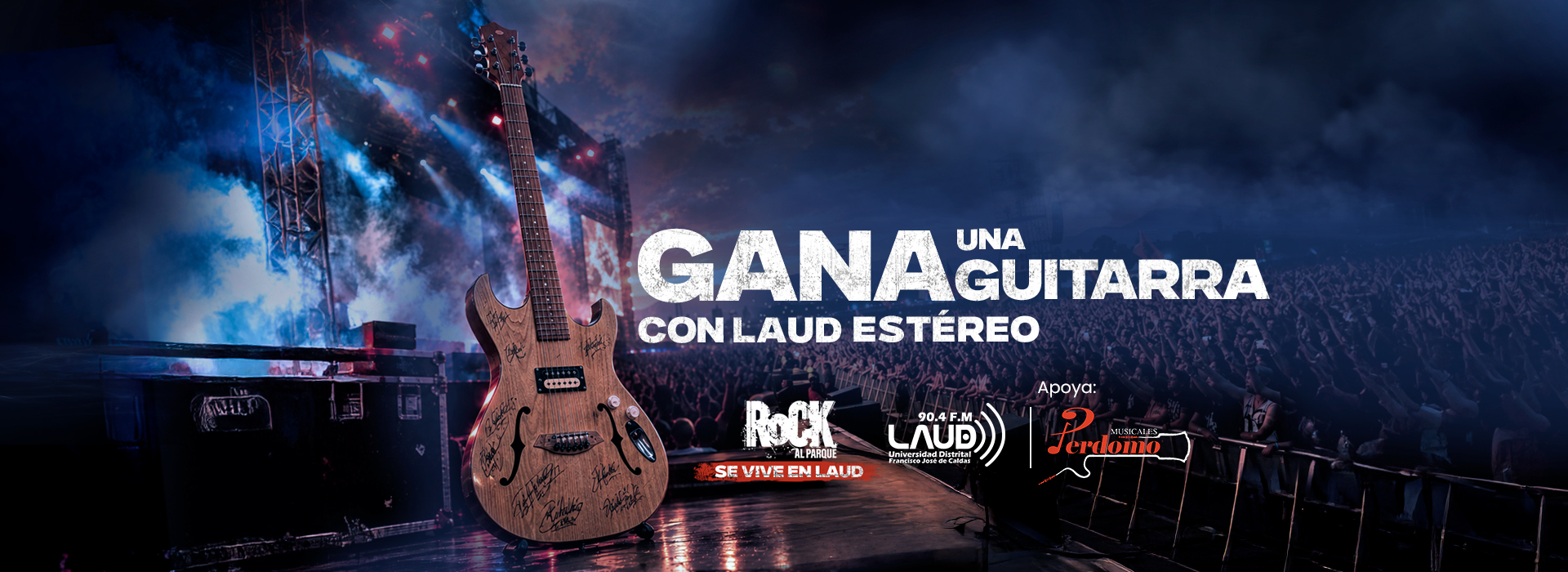 Imagen noticia “Gana una guitarra con LAUD ESTÉREO”