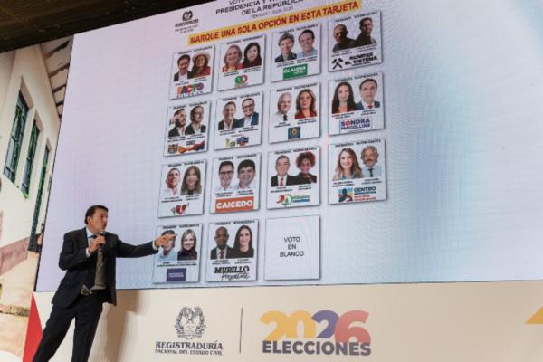 Foto: Registraduría Nacional del Estado Civil