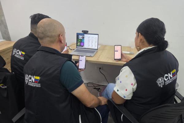 Foto: Consejo Nacional Electoral