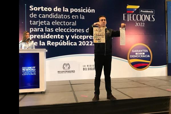 Galeria: Sorteo tarjetón Elecciones Presidenciales 2022